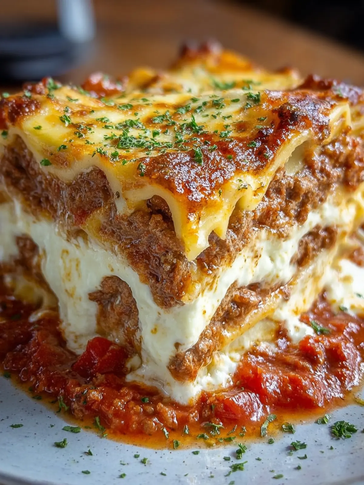 Heavenly Homemade Lasagna First Image
