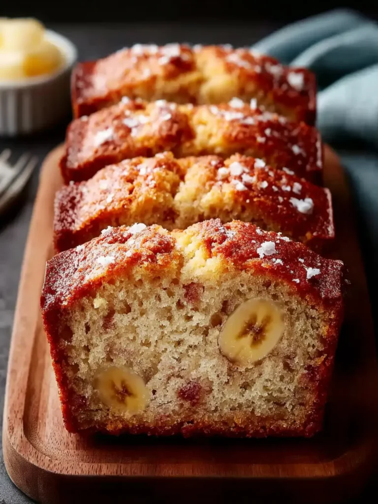 Mini Banana Bread Loaves First Image