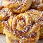 Jam Puff Pastry Rolls First Image
