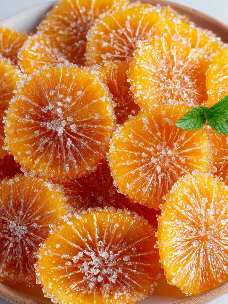 Delightful Candied Orange Slices for a Zesty Treat First Image