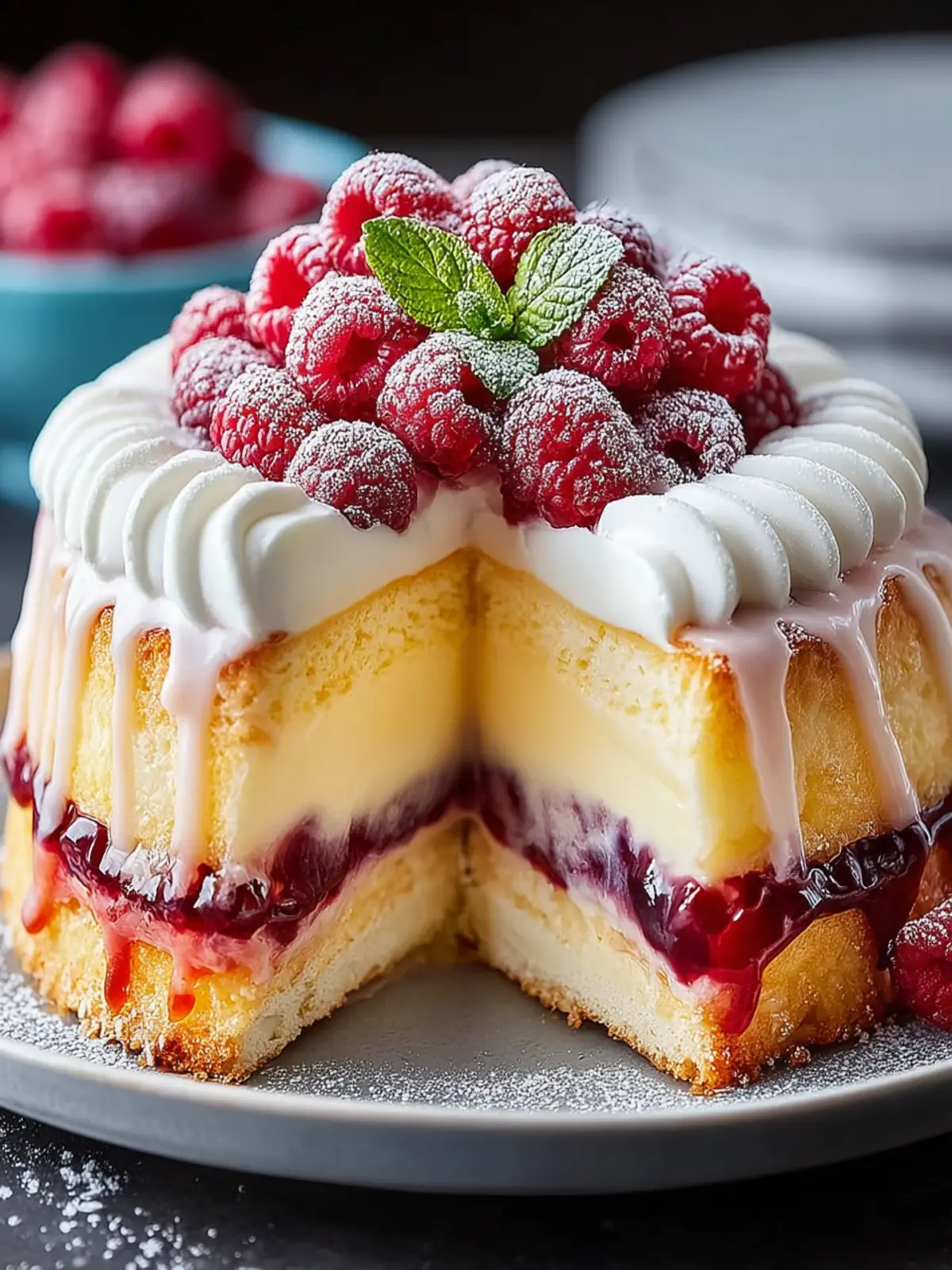 Heavenly Karpatka Cake First Image