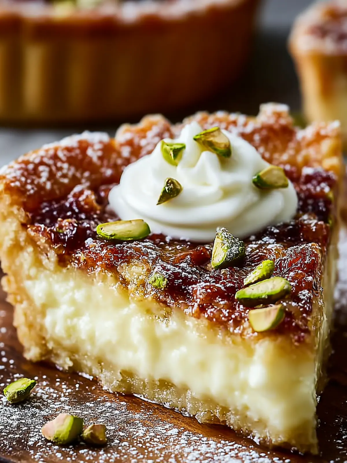 Pistachio Gooey Butter Cake Bliss: Your New Favorite Dessert First Image