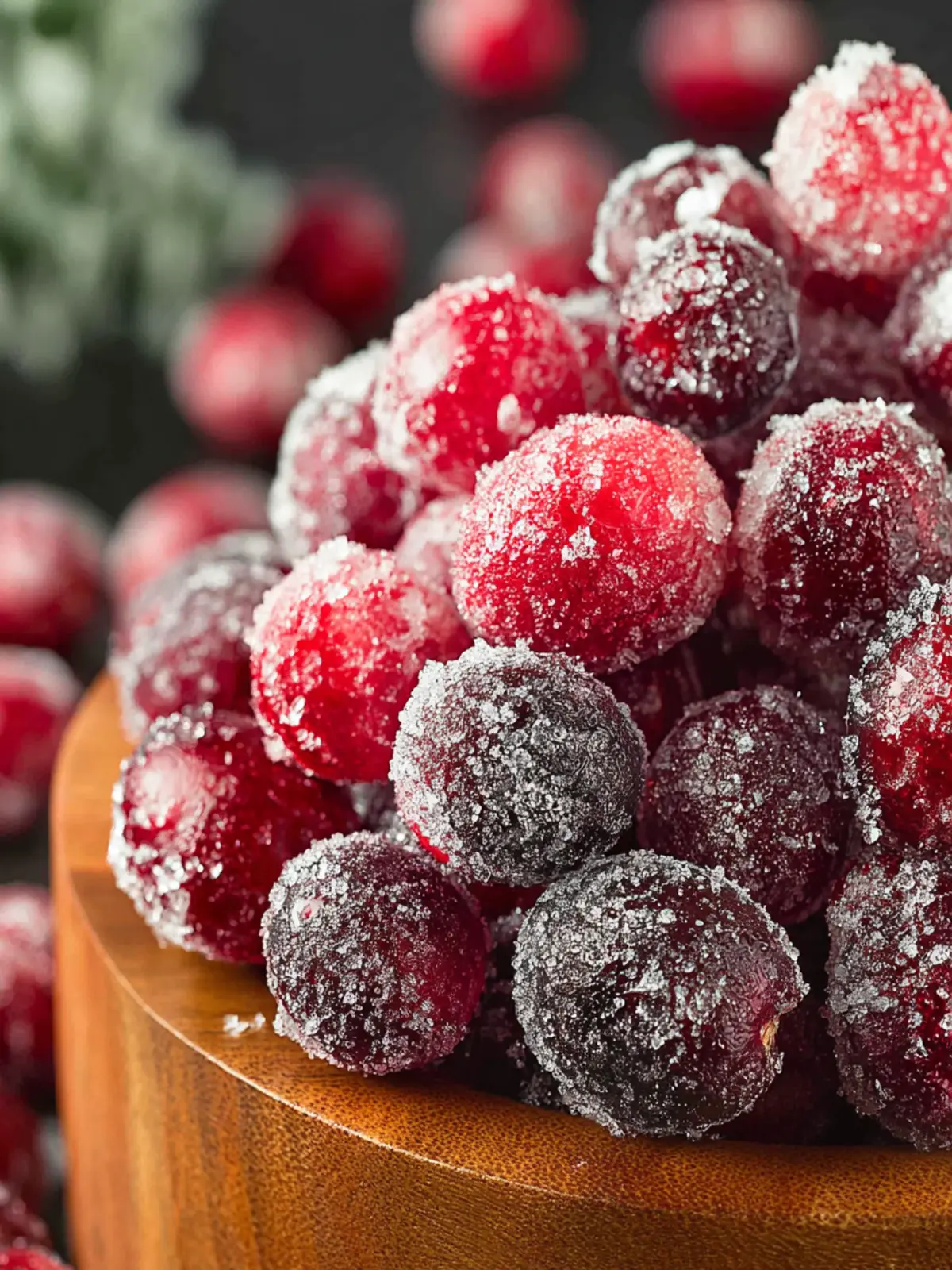 3-Ingredient Sugared Cranberries First Image