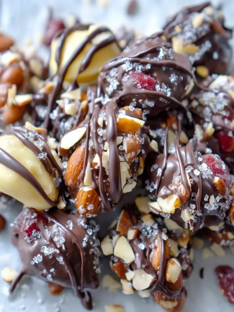 Chocolate Covered Nuts Recipe First Image