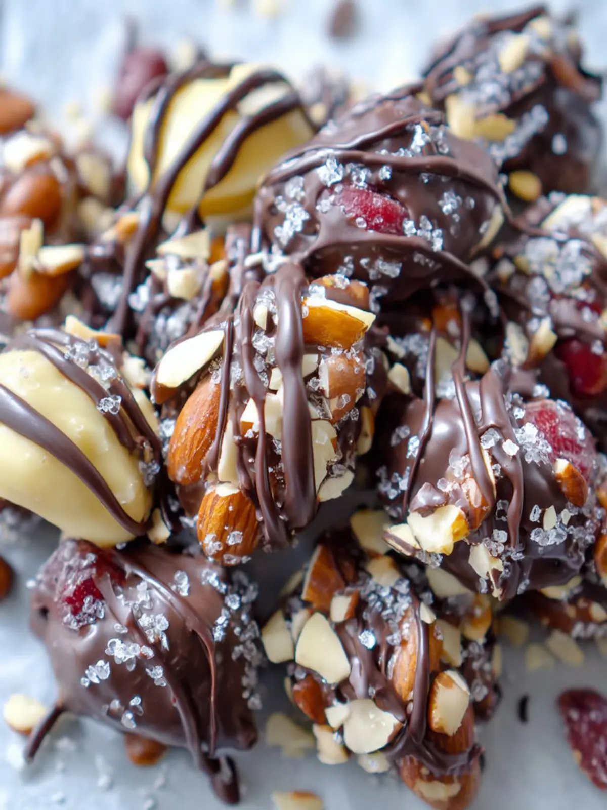 Chocolate Covered Nuts Recipe First Image