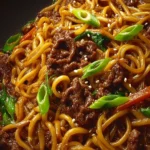 Mongolian Beef Noodles First Image