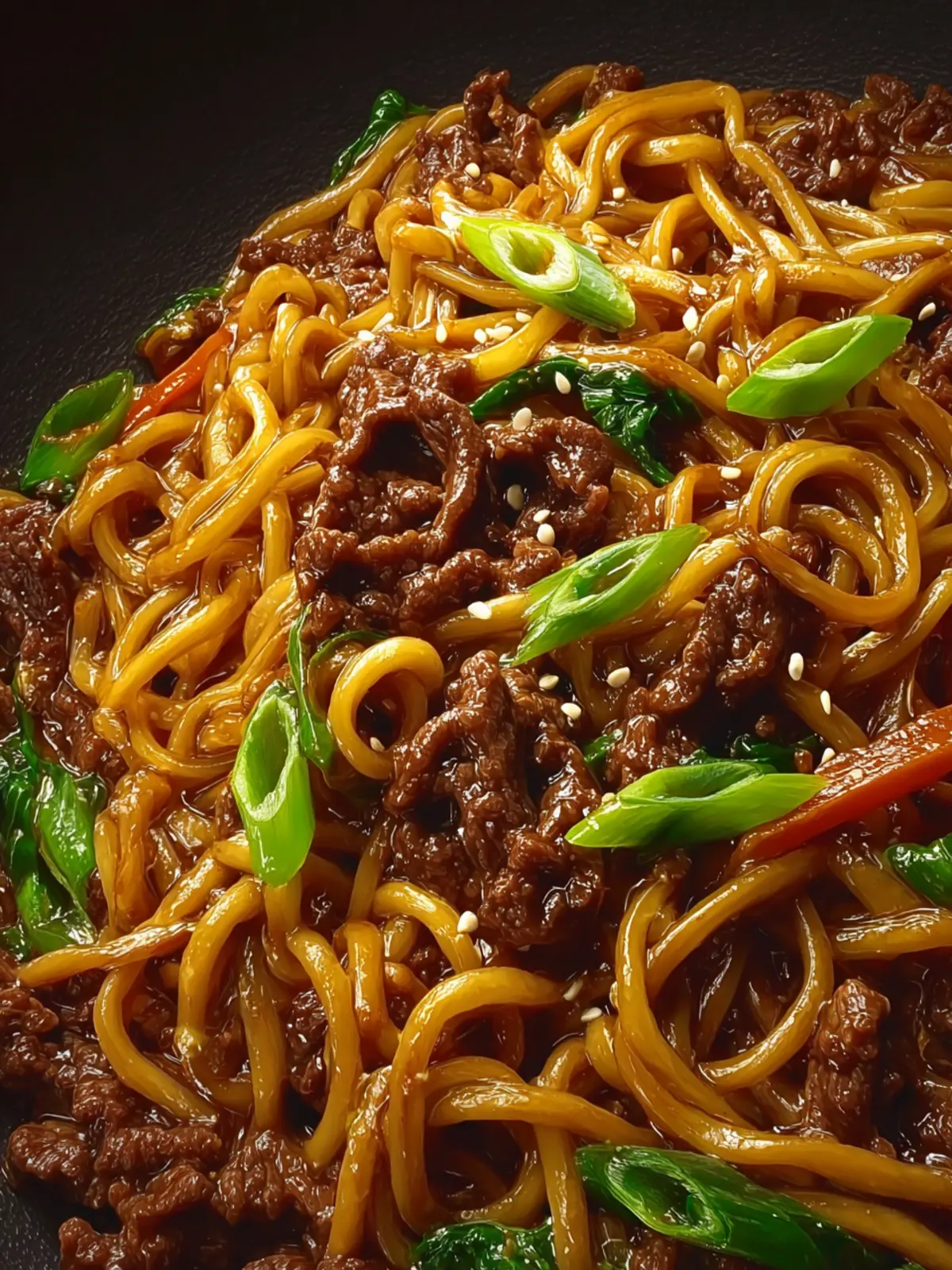 Mongolian Beef Noodles First Image