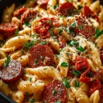 One Pot Kielbasa Pasta First Image