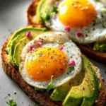 Creamy Avocado Toast with Egg: A Delicious Breakfast Delight First Image