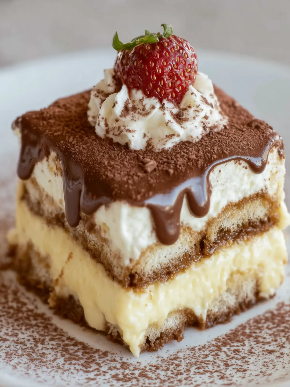 No-Bake Easy Tiramisu Recipe (No Raw Eggs, Make-Ahead) First Image