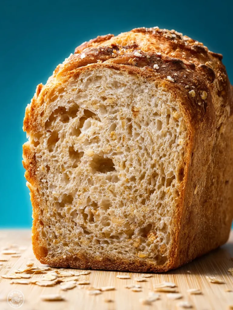 Bread Machine Oatmeal Bread First Image