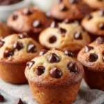 Mini Chocolate Chip Muffins First Image