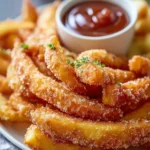 Get Crispy Air Fryer Apple Fries! Easy & Healthy Snack First Image