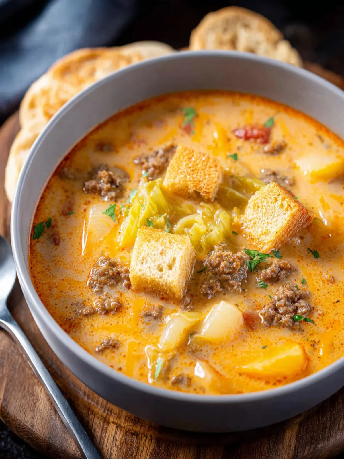 Cheeseburger Soup First Image