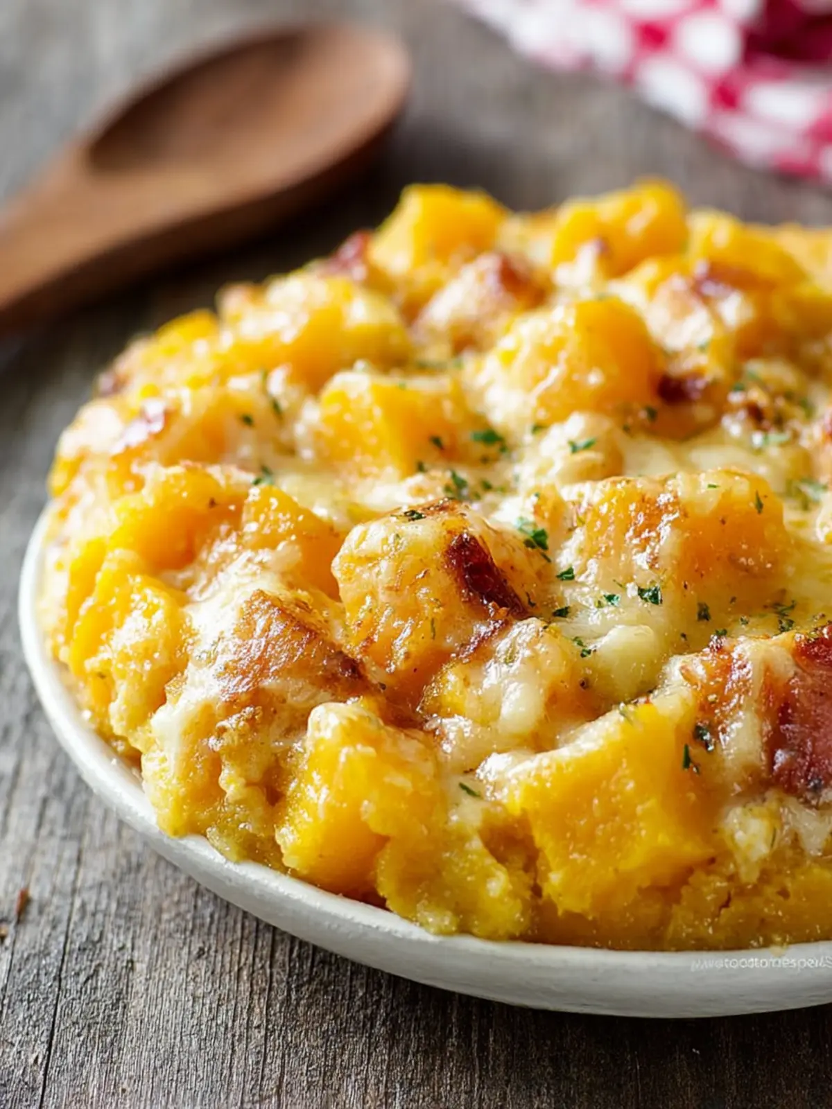 Butternut Squash and Turkey Casserole First Image