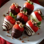 Chocolate Covered Cheesecake Strawberries Delight First Image