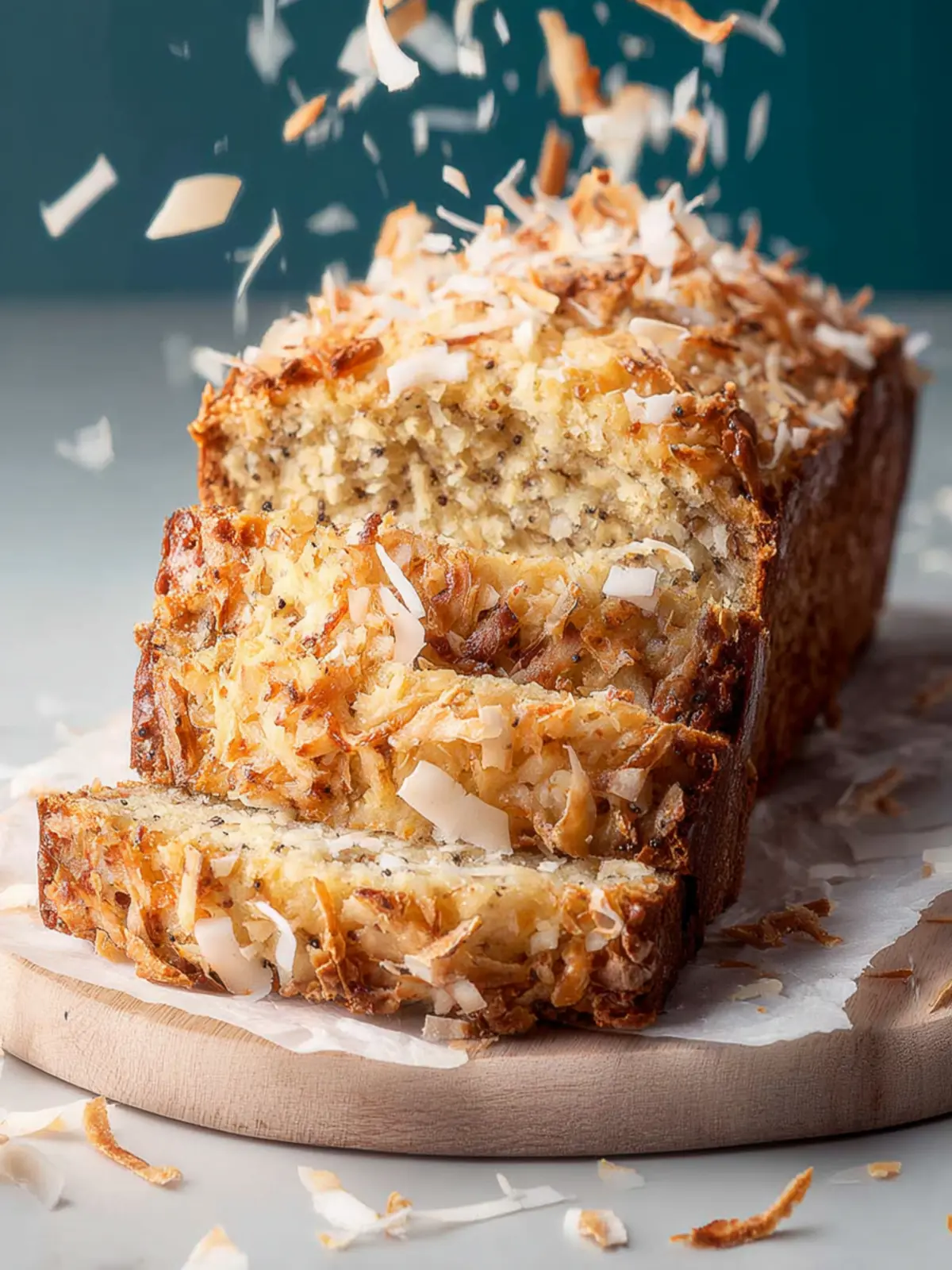 Toasted Coconut Banana Bread First Image