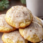 Glazed Eggnog Cookies That Taste Like Christmas Morning First Image
