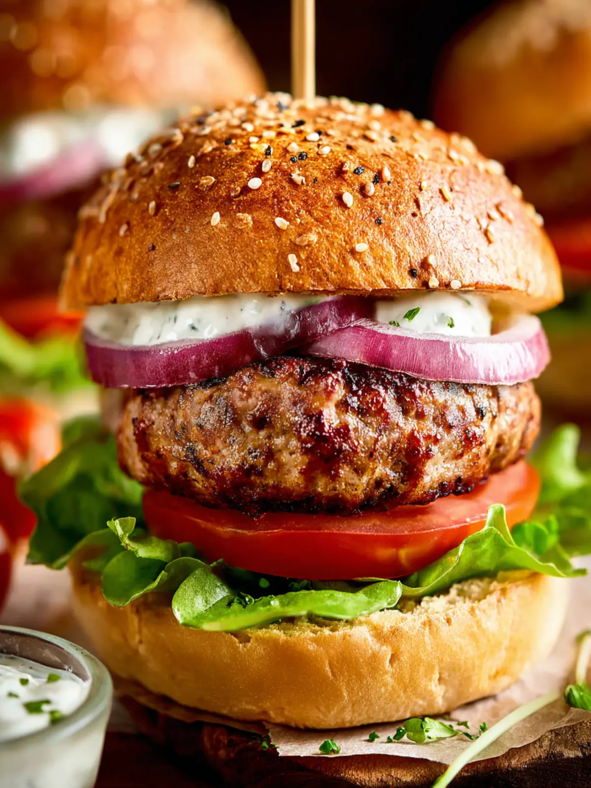 Lamb Burgers First Image