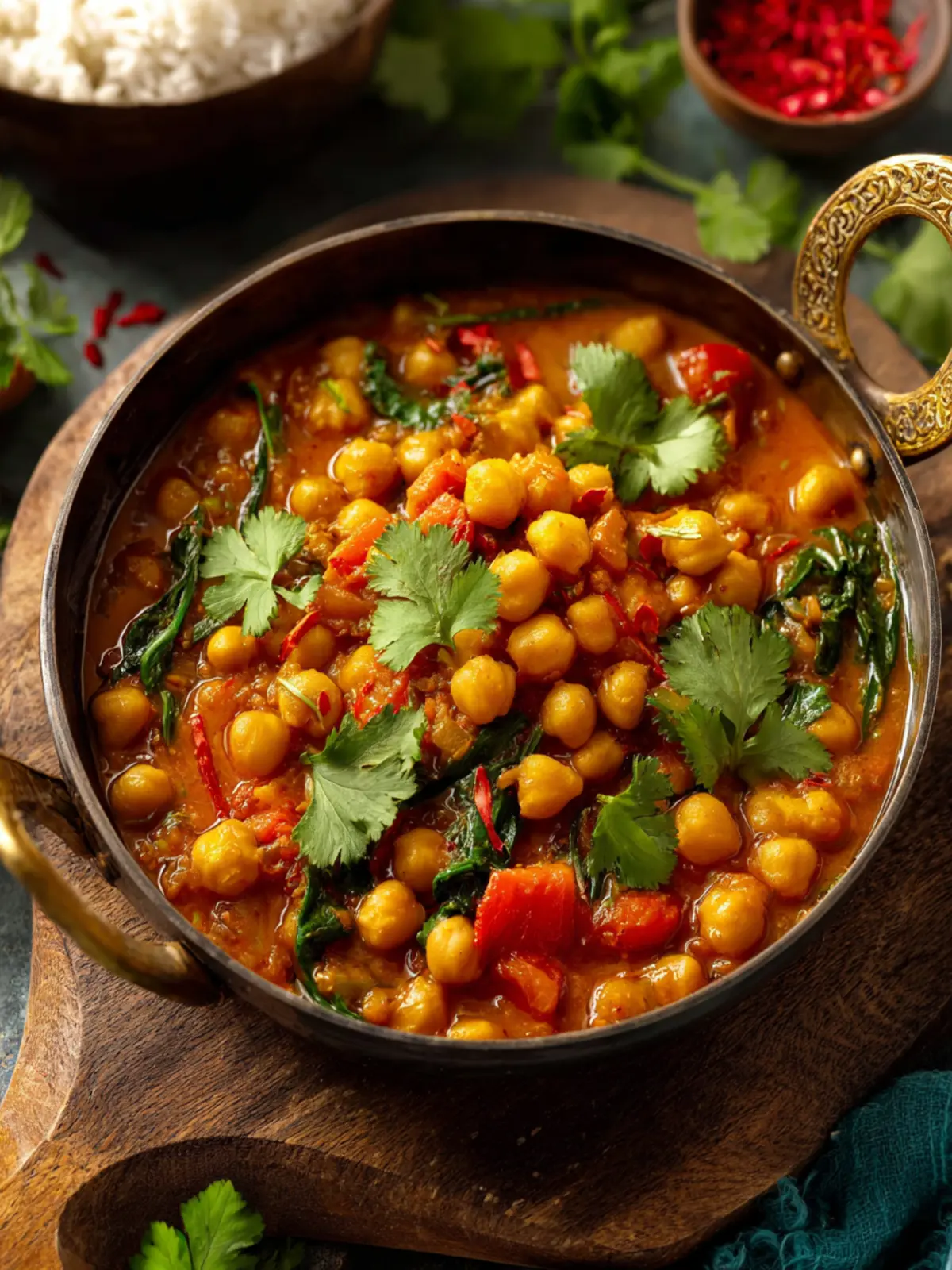 Easy Chickpea Curry First Image