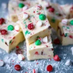 Holiday White Chocolate Marshmallow Fudge First Image