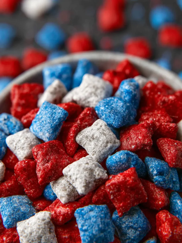 Red White & Blue Puppy Chow First Image