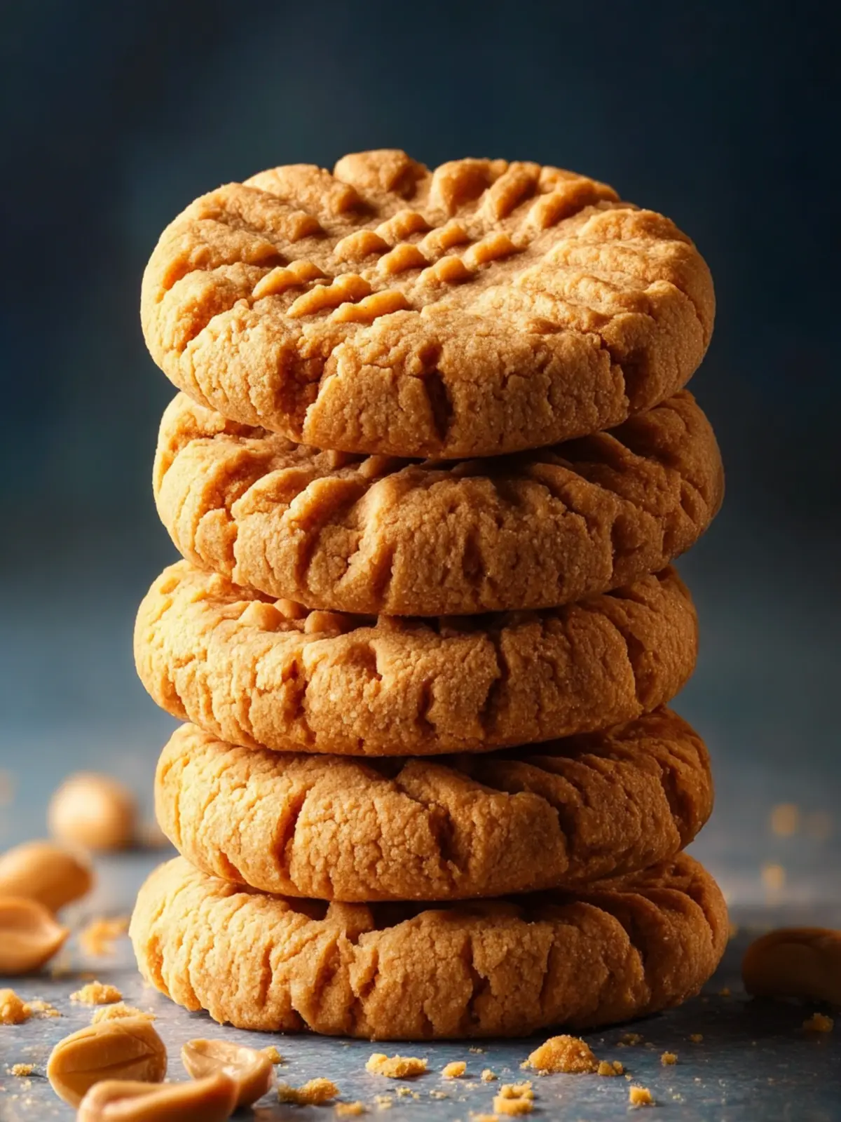 The Best And The Easiest Peanut Butter Cookies First Image