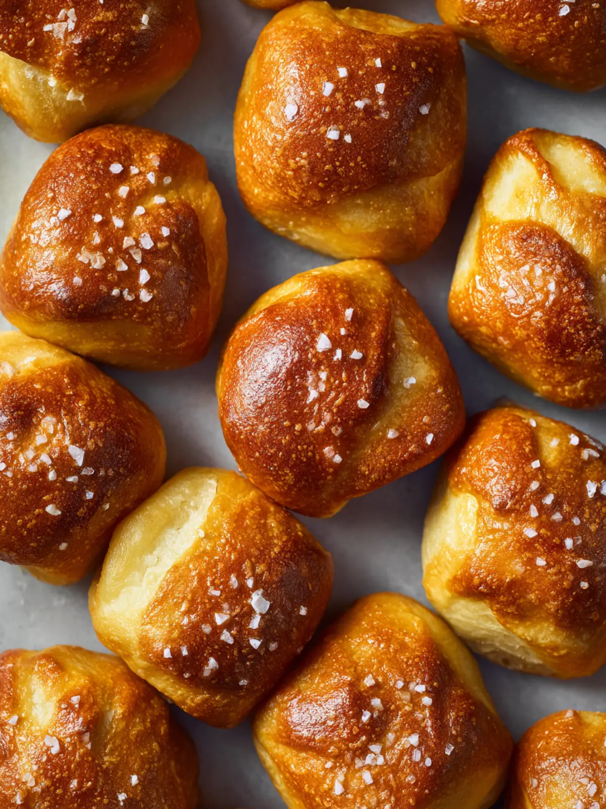 homemade pretzel bites First Image