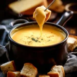 Classic Cheddar Beer Fondue First Image