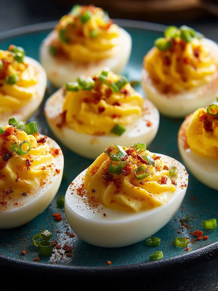 Irresistible Deviled Egg Bites: A Flavorful Party Treat First Image