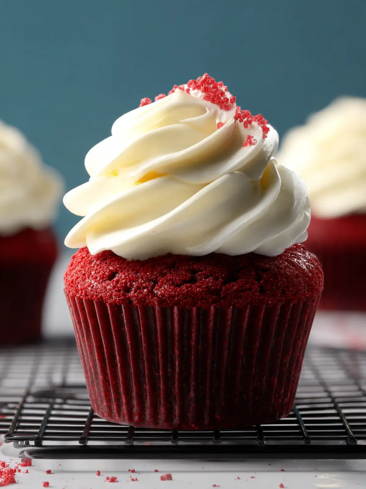 Red Velvet Cupcakes First Image