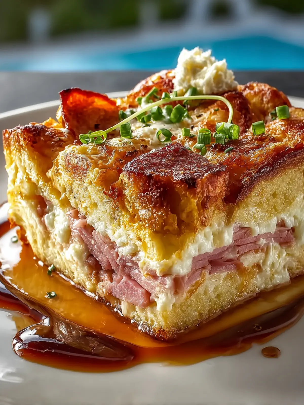 Monte Cristo Breakfast Casserole First Image