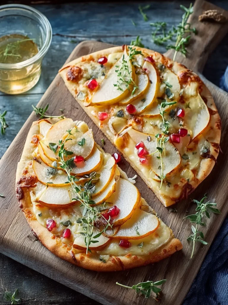 Pear Brie Flatbread First Image