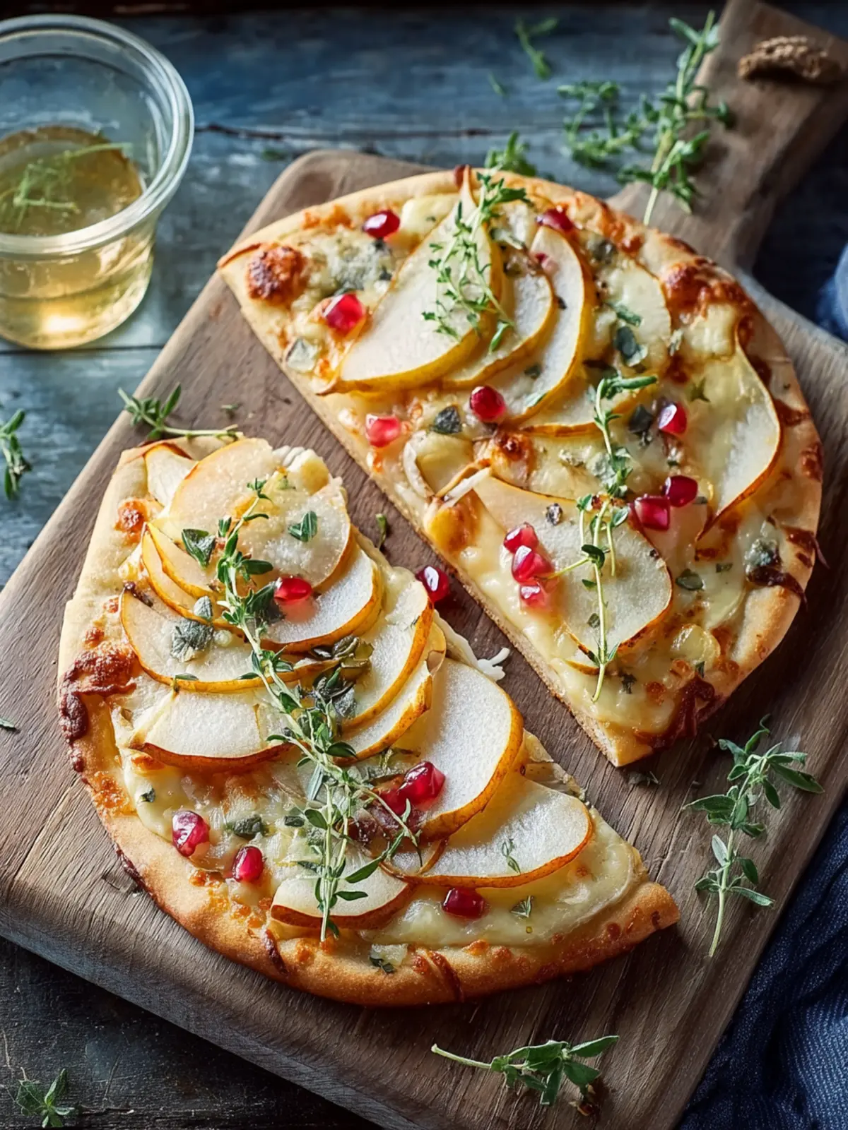 Pear Brie Flatbread First Image