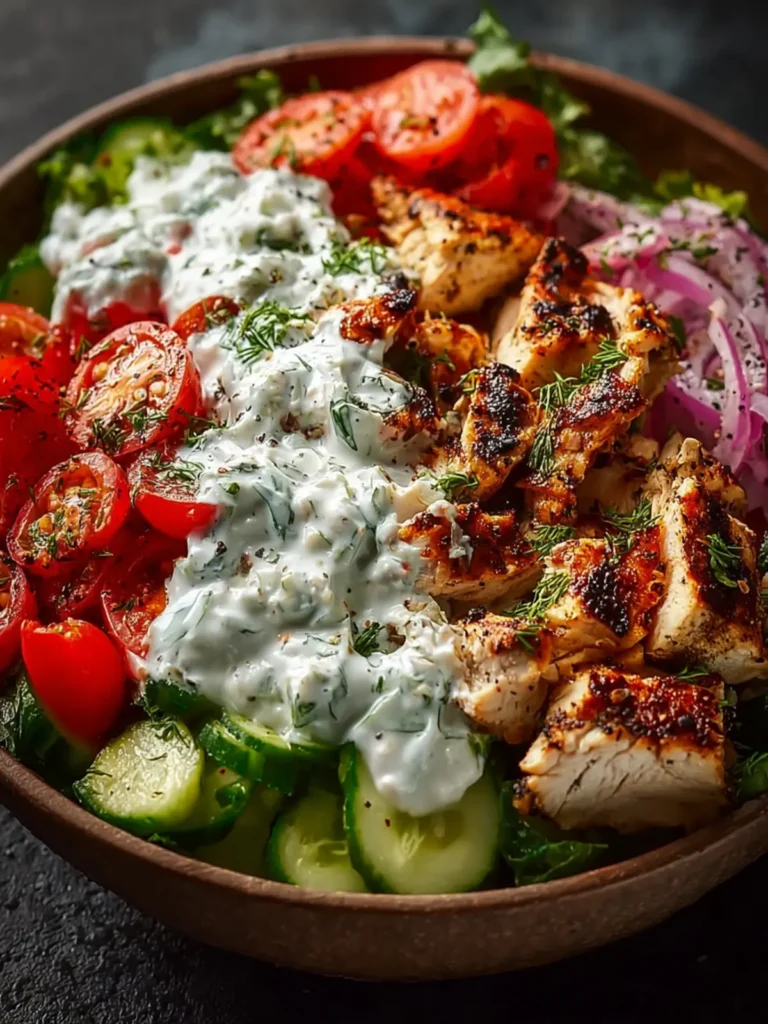 Chicken Tzatziki Bowls First Image