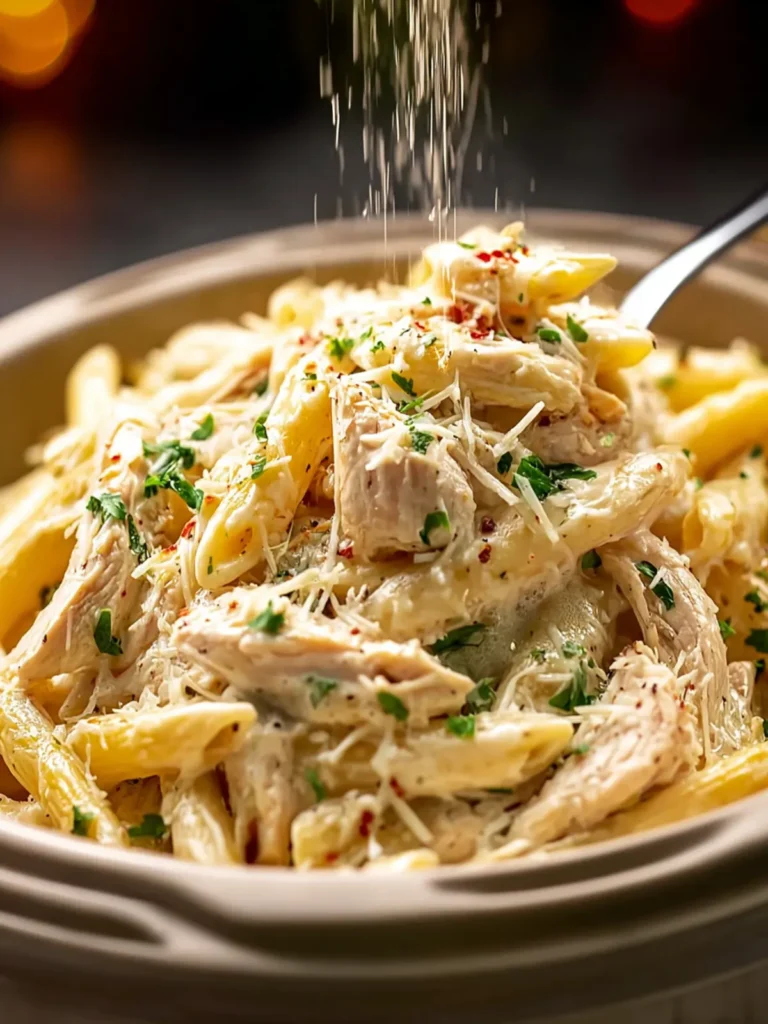 Best Slow Cooker Chicken Alfredo First Image