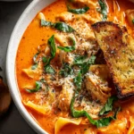 Cozy Creamy Chicken Tomato Soup Recipe First Image