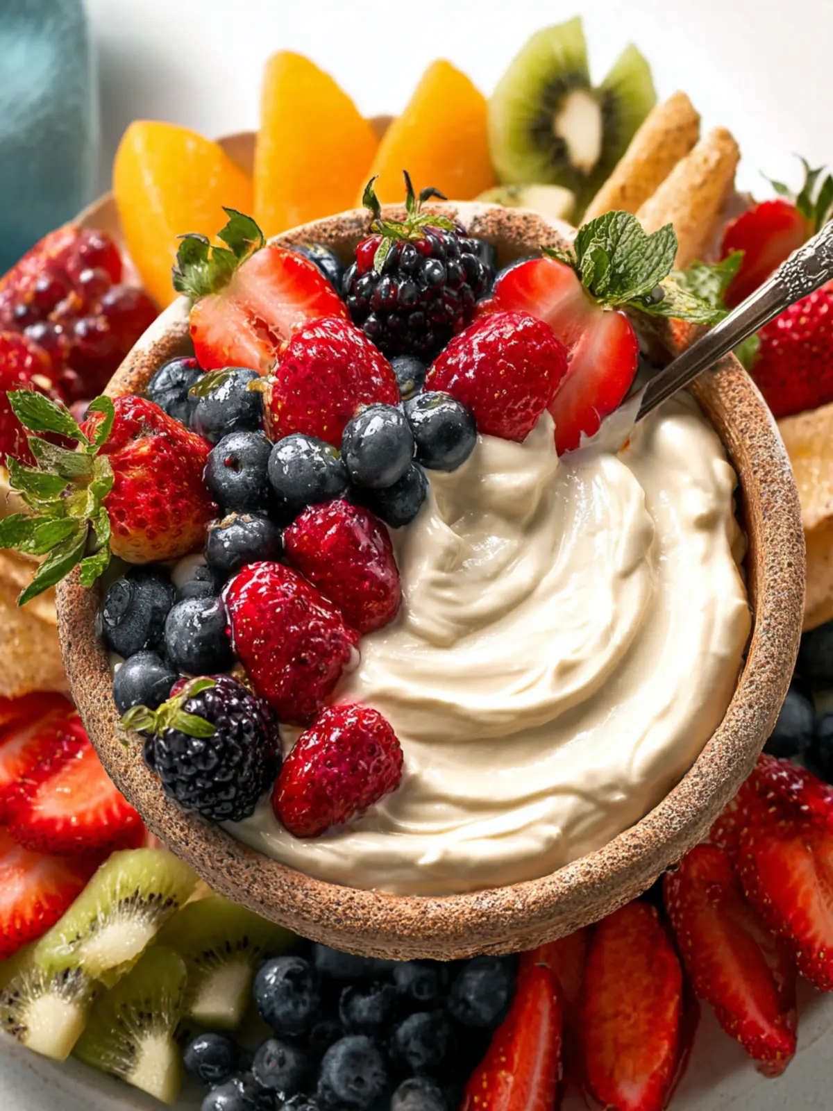 Creamy Mascarpone Fruit Dip First Image