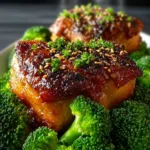 Crispy Chicken Thighs With Broccoli First Image