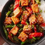 General Tso’s Tofu Sheet Pan Dinner First Image