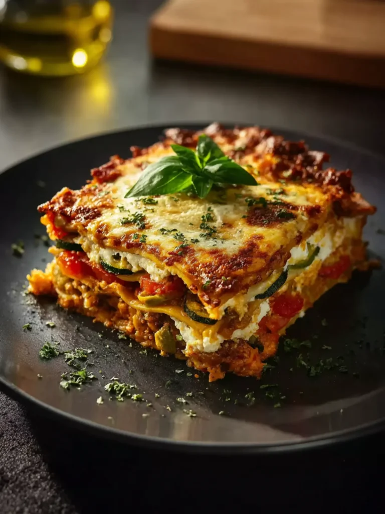 High Protein Veggie Lasagna First Image