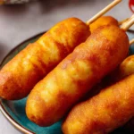 Homemade Corn Dogs in Air Fryer First Image