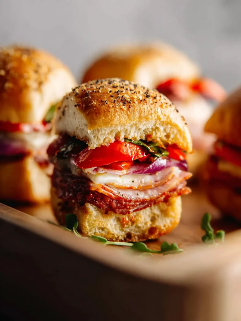 Italian Sliders Recipe First Image