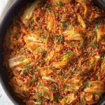 One-Pan Unstuffed Cabbage Rolls Skillet, Easy Dinner First Image