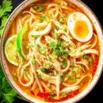 Thai Noodle Soup with Chicken First Image