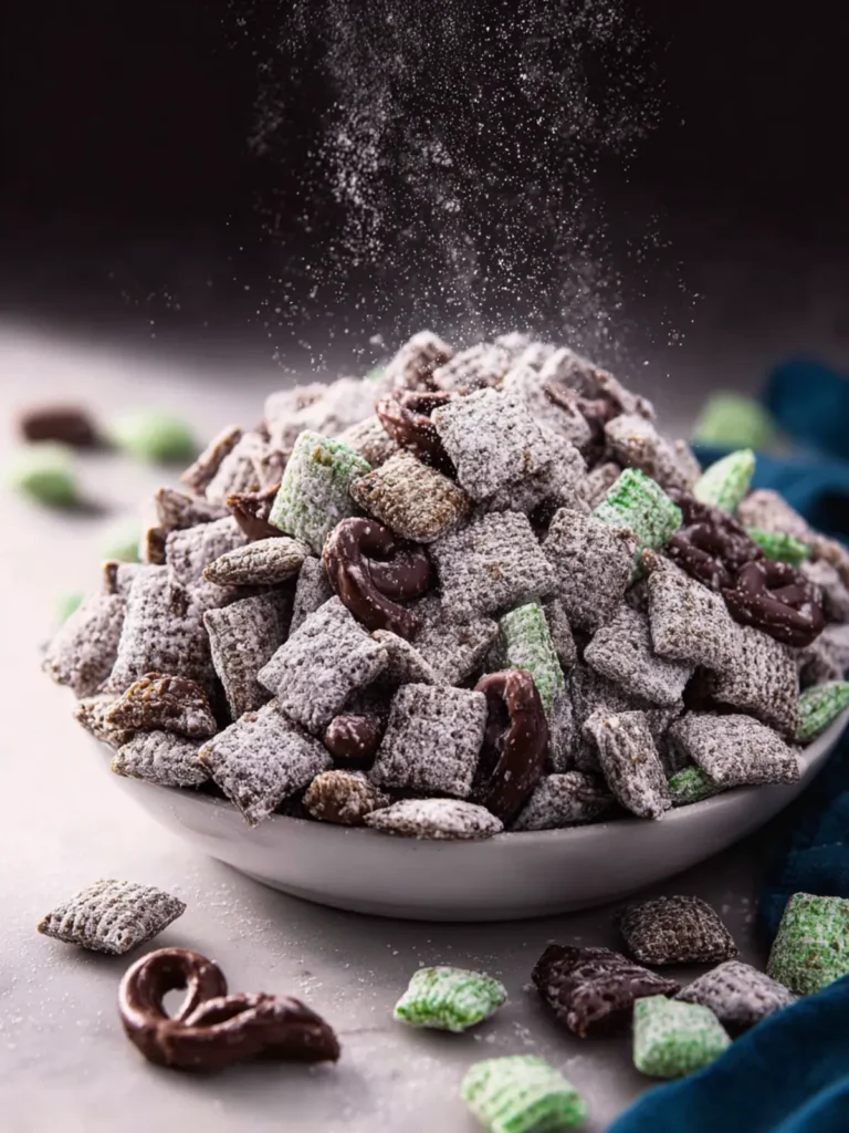 Thin Mint Muddy Buddies First Image