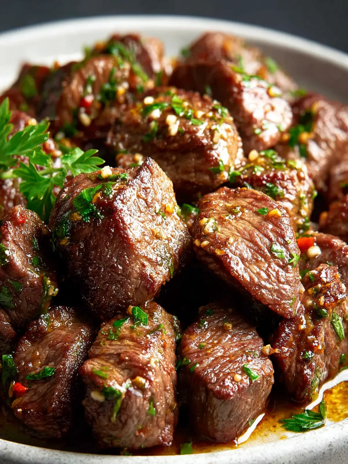 Air Fryer Steak Bites First Image