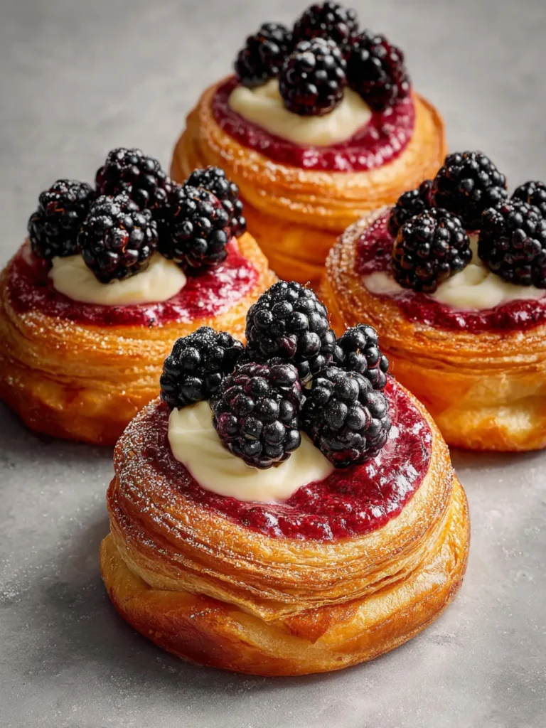 Blackberry Cream Cheese Danish First Image