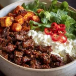 Hot Honey Beef Bowl w/Cottage Cheese (TikTok Recipe) First Image