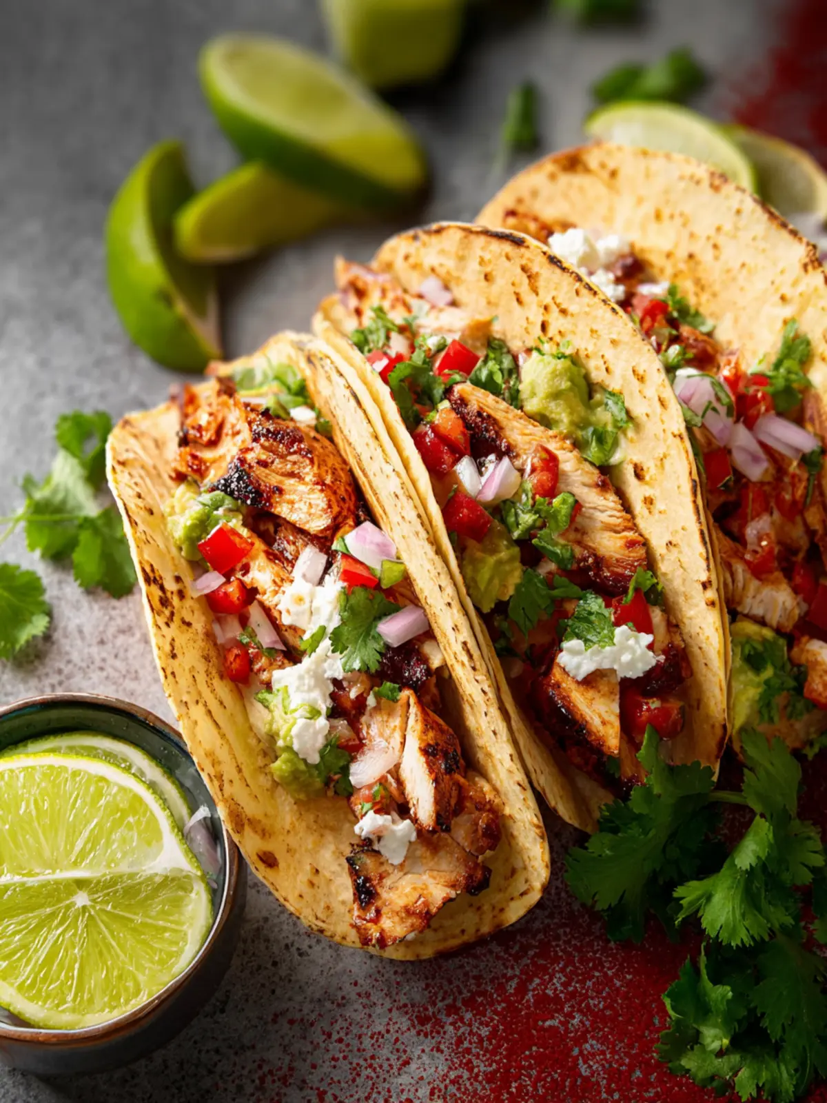 Healthy Chicken Tacos First Image